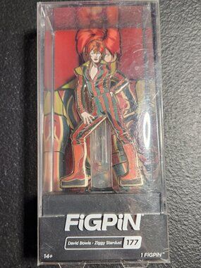 ⚡ FiGPiN David Bowie Ziggy Stardust #177 NIB ⚡